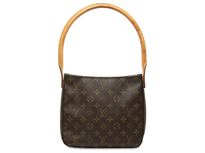 Louis Vuitton Brown Monogram Looping MM Marrom