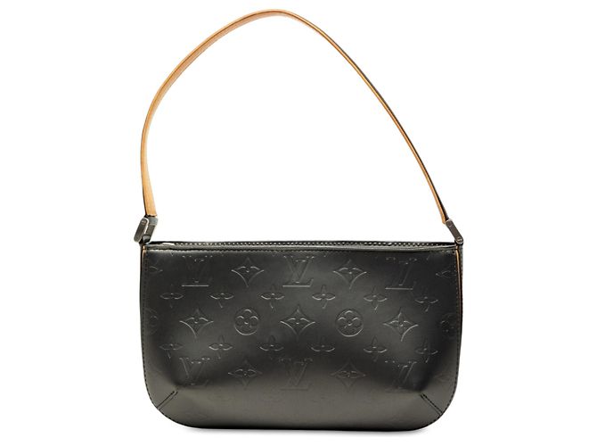 Louis Vuitton Gray Monogram Mat Fowler Marrom Cinza antracite