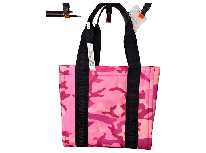 Sac cabas Marc Jacobs rose camouflage Multicolore