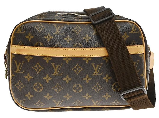 Louis Vuitton Reporter Monogram Canvas PM Marrom
