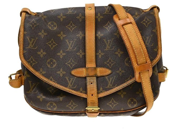 Louis Vuitton Saumur Monogram 30 Marron