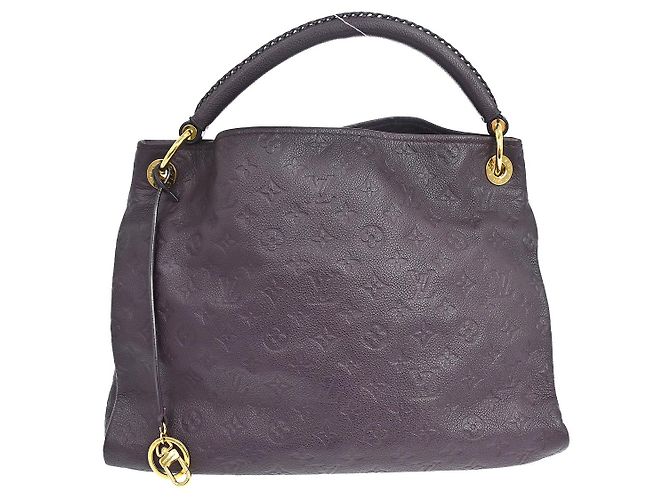 Louis Vuitton Artsy Leather MM Roxo