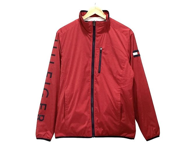 Autre Marque Giacca reversibile Tommy Hilfiger GOLF Rosso Blu navy