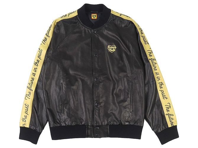 Autre Marque Giacca in pelle HUMAN MADE Marrone Marrone scuro