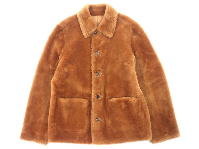 Autre Marque Giacca in pelle di pecora DESA 1972 Marrone