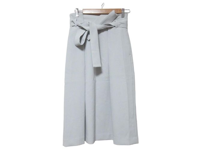 Autre Marque CLANE Midirock mit hoher Taille Braun