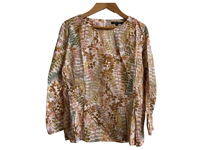 Autre Marque Blusa pullover estampada TRANS WORK Rosa