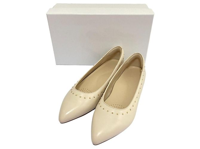 Autre Marque Chaussures plates Reflect Studs Beige