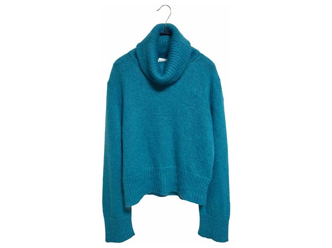 Moncler Mohair-Rollkragenpullover für Damen Grün 