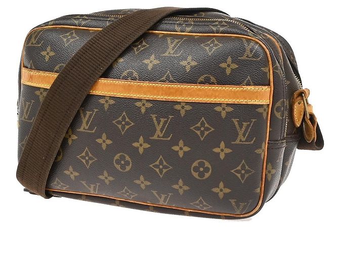 Louis Vuitton Reporter Monogram Canvas PM Marron