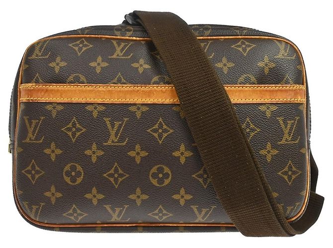 Louis Vuitton Reporter Monogram Canvas PM Marron