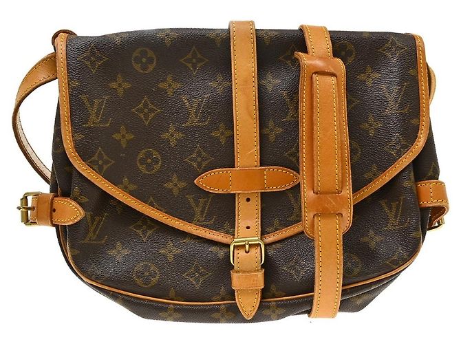 Louis Vuitton Saumur Monogram 30 Marron