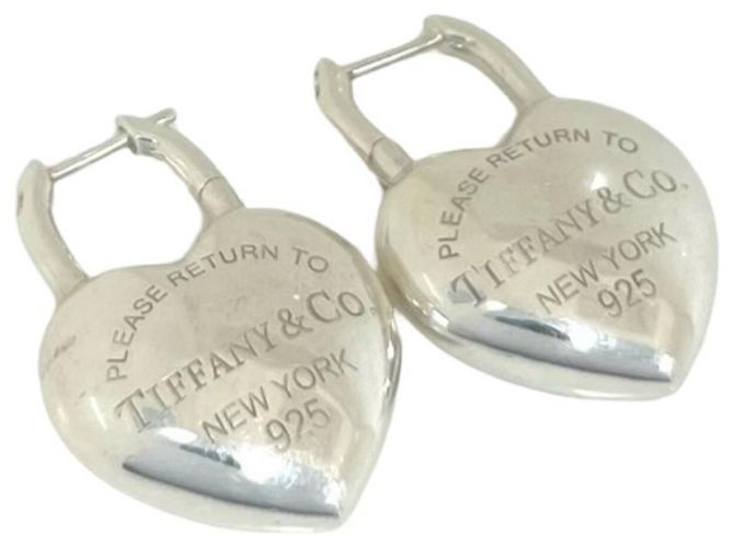 Orecchini a lobo Full Heart Tiffany & Co. Argento