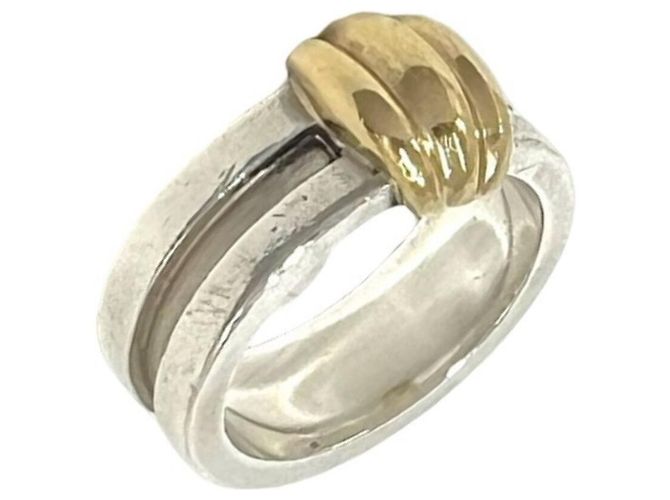 Tiffany & Co. Tiffany Grooved Width Ring Silber Golden