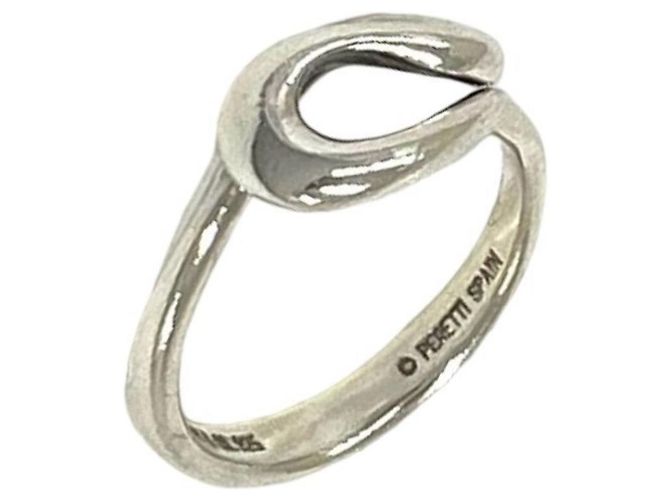 Tiffany & Co Anillo Tiffany Vintage Open Wave Plata