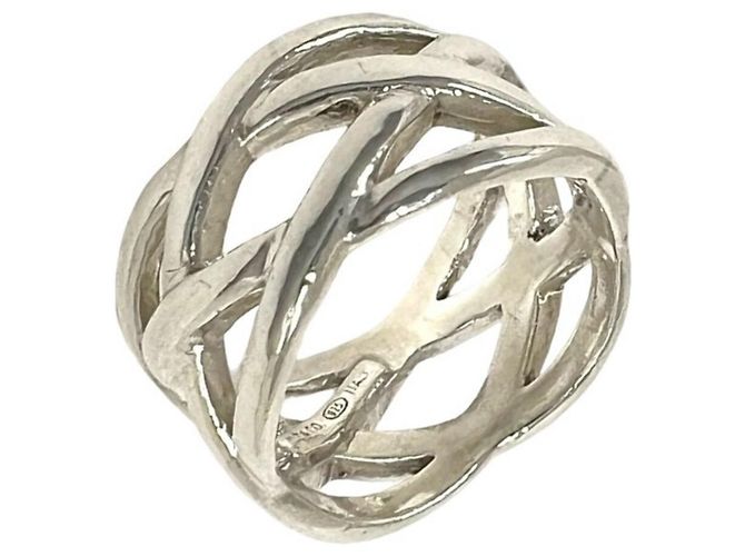 Tiffany & Co Anello Tiffany Vintage Celtic Knot Argento