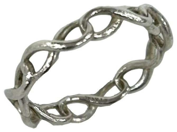 Tiffany & Co Tiffany Vintage Infinity Band Ring Silber