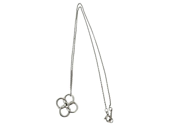Tiffany & Co Colar Tiffany Quadrofolio Clover Prata