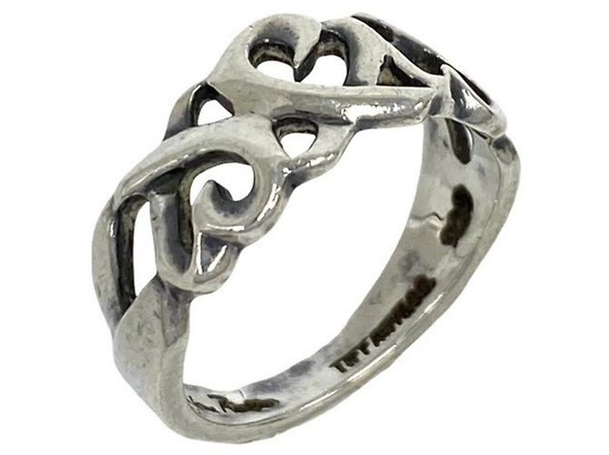 Tiffany & Co Tiffany Vintage Loving Heart Ring Silber