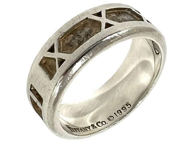 Tiffany & Co Tiffany Vintage Atlas Band Ring Silber