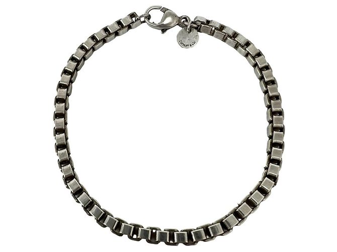 Tiffany & Co Pulsera de Amuletos Venetian Tiffany Plata