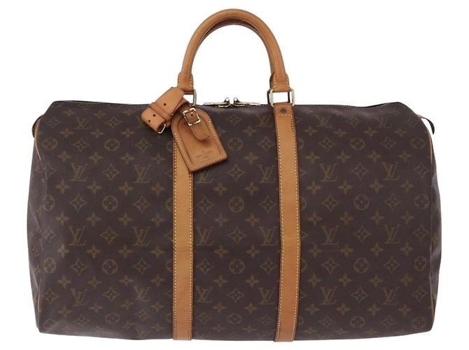Louis Vuitton Keepall Monogram 50 Marrom