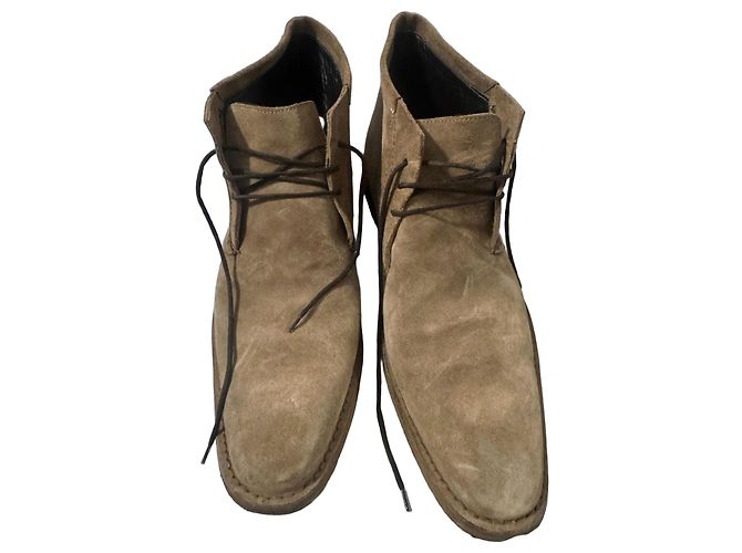 Botas de camurça Gucci Marrom