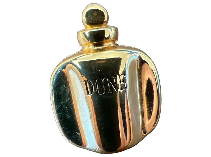 Spilla flacone Christian Dior Dune D'oro