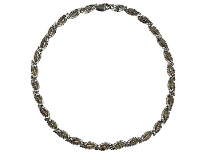 Tiffany & Co Collana Tiffany Natural Leaf Combination Argento D'oro