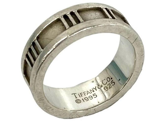 Tiffany & Co Tiffany Vintage Atlas Ring Silber