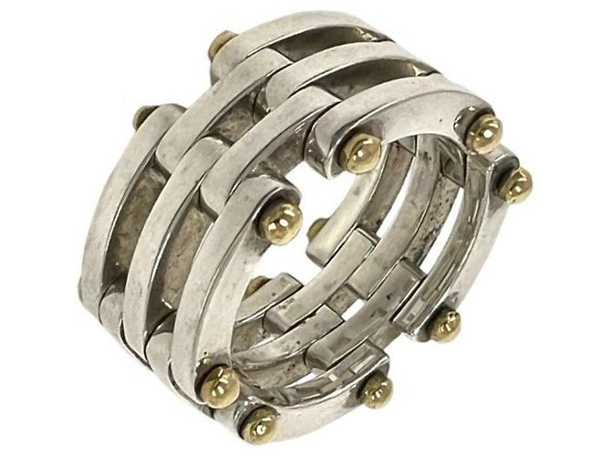 Anillo Tiffany Gate de Tiffany & Co. Plata Dorado