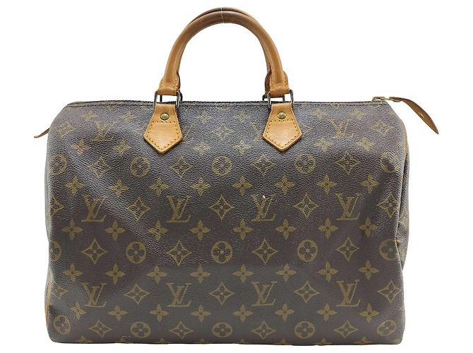 Louis Vuitton Speedy Monogram Canvas 35 Marrom