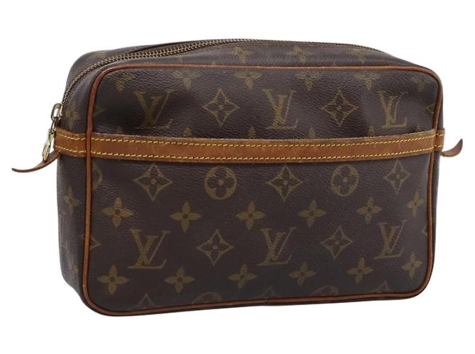 Borsa a pochette LOUIS VUITTON Monogram Compiegne 23 M51847 LV Auth ep15748 Monogramma