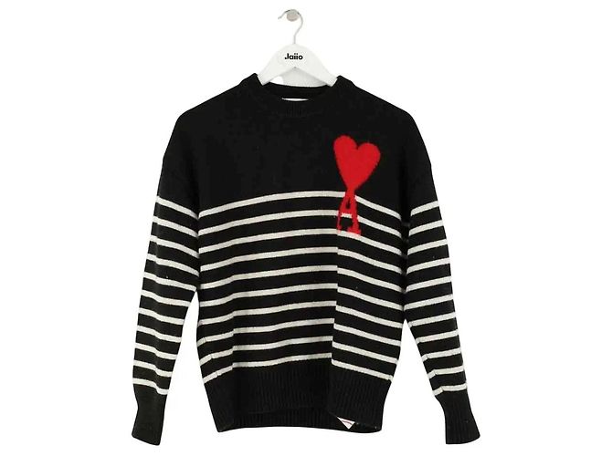 Pull Ami en laine noir