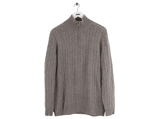 Autre Marque Kujten Kaschmir Pullover Khaki L
