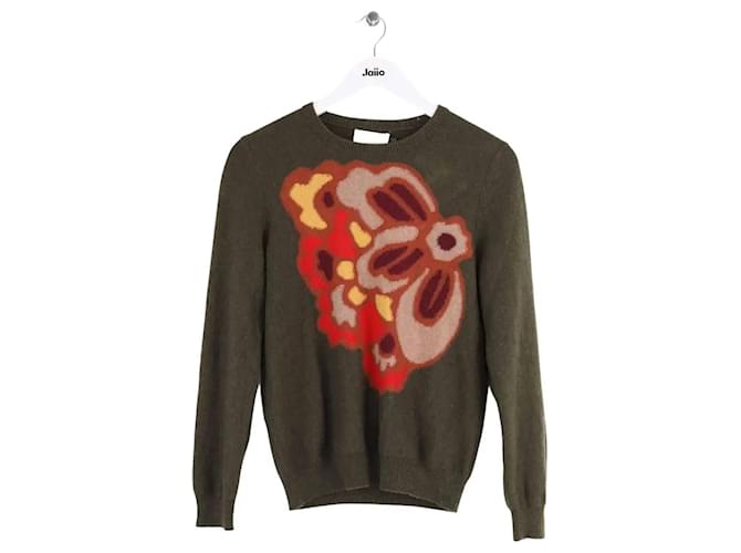 Eric Bompard Kaschmirpullover Khaki 