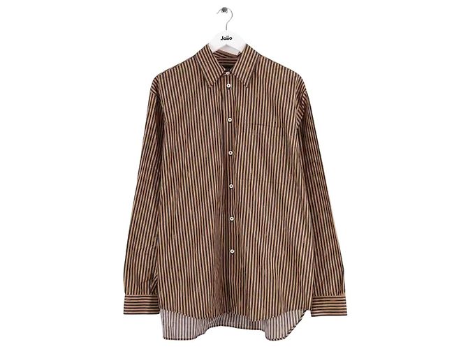 Fendi Camisa marrón Castaño