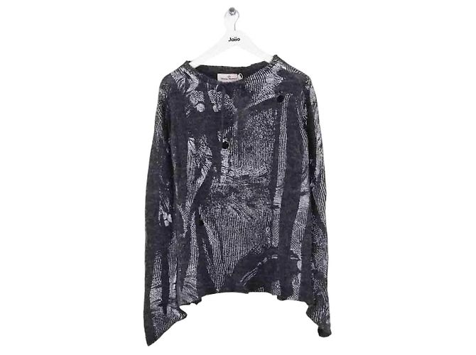 Vivienne Westwood Pull Hi-vis jumper alpaca blend anthracite Gris anthracite