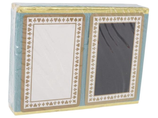 Autre Marque Carte da gioco TIFFANY&Co. Paper Green Auth BA15219V Verde