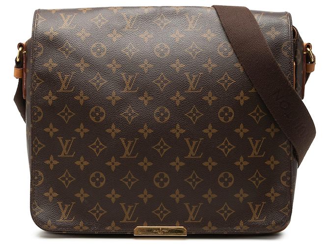 Borsa a tracolla Louis Vuitton Monogram Abbesses Marrone