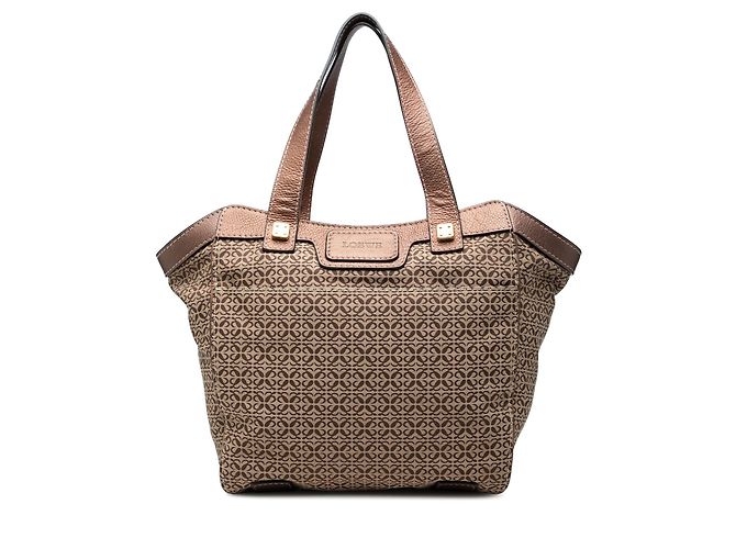 Cabas LOEWE Anagram Canvas Marron