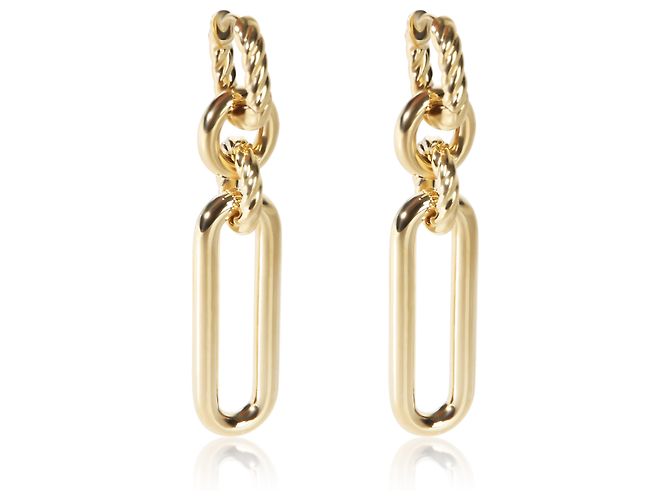 Pendientes David Yurman Lexington en oro amarillo
