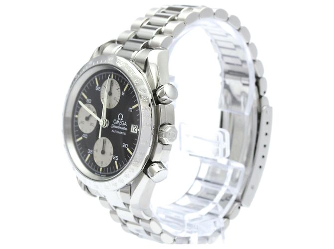 Omega Speedmaster Date Chronograph Automatic Stainless Steel 39