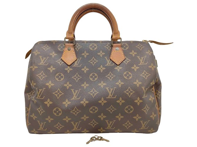 Louis Vuitton Speedy Monogram Canvas 30 Marrom