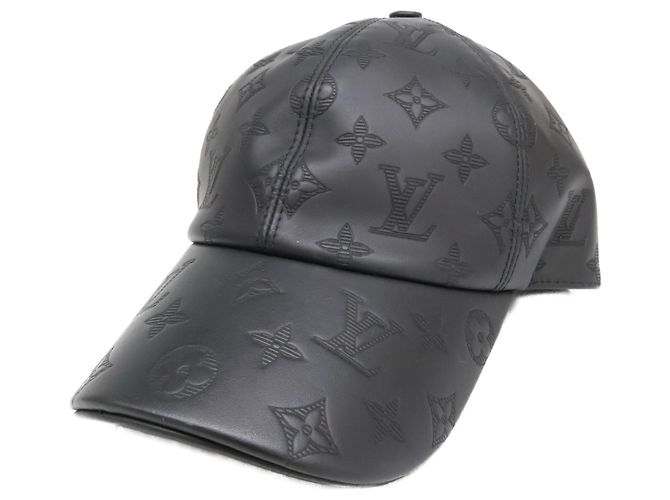 Louis Vuitton Monogram Shadow Cap Black
