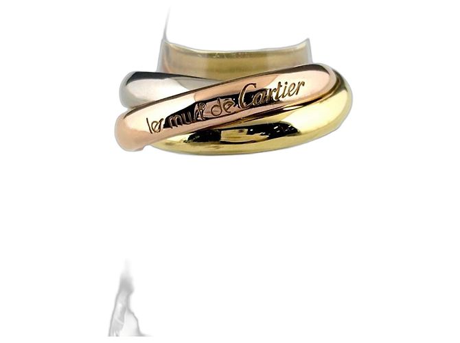 Anello Cartier Trinity in oro tricolore 18K