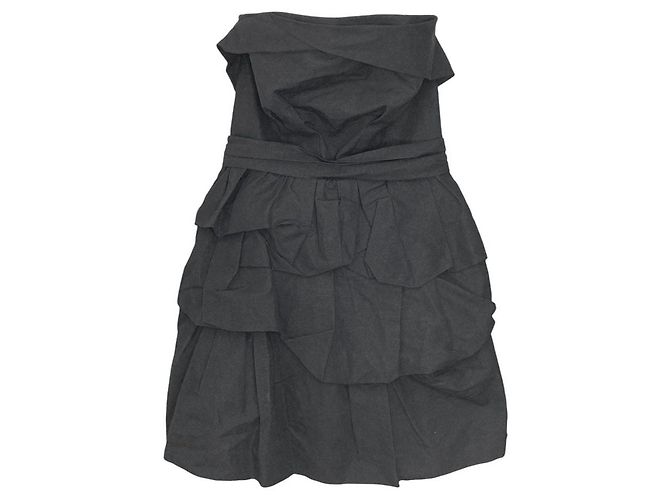 Autre Marque Vestido a capas Leur Logette Negro