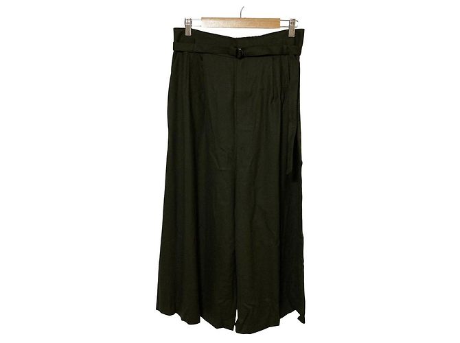 Autre Marque UNTITLED Weite Hose Grün Khaki