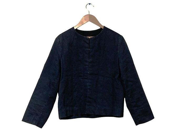 Apc Casaco acolchoado sem gola A.P.C. Marrom Cinza antracite