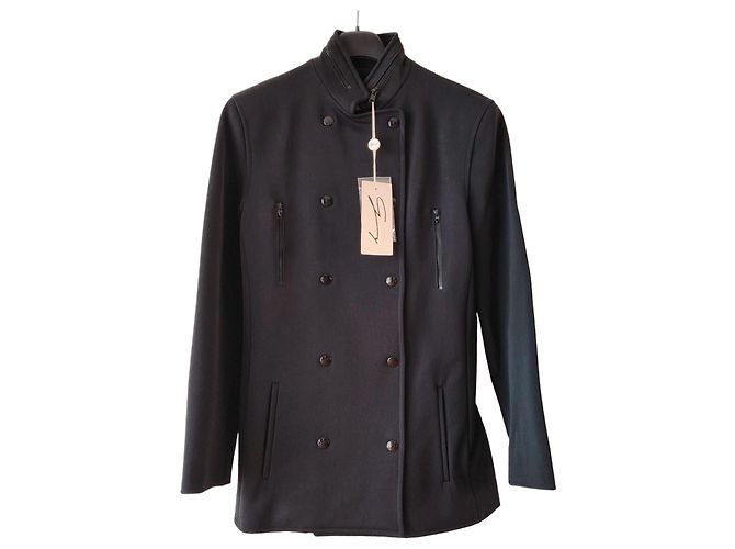 GENNY DOUBLE-BREASTED WOOL-BLEND JACKET